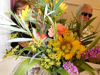 Foto vom Schmidtschen Blumenstrauß