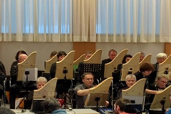 Foto des Orchesters die Bunten