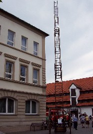 Foto einer Balanceleiter der Feuerwehr Filzingen