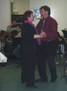 Foto von Werner und Andrea beim Tanzen